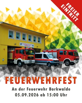 Flyer Feuerwehrfest