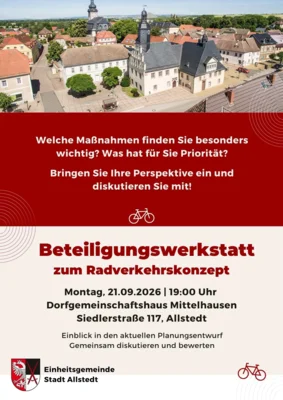 Beteiligungswerkstatt zum Radwegekonzept