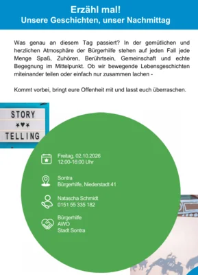 Erzähl mal! Veranstaltung im Rahmen der interkulturellen Woche 2026 (Bild vergr&ouml;&szlig;ern)