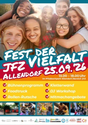 Fest der Vielfalt am JFZ in Dorf Allendorf
