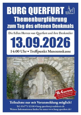Themenburgführung zum Tag des offenen Denkmals am 13.9.2026