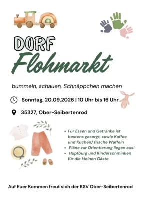 Flyer Flohmarkt O.-S.