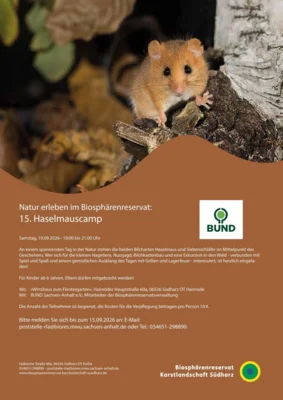 Veranstaltung: 15. Haselmauscamp Sa 19.​09.​2026