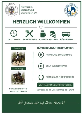 Bürgerbus - Fahrplan Reitturnier (Bild vergr&ouml;&szlig;ern)