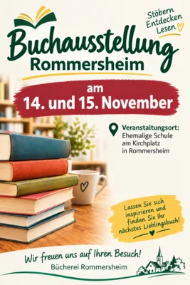 Veranstaltung: Buchausstellung 14. – 15.11.2026