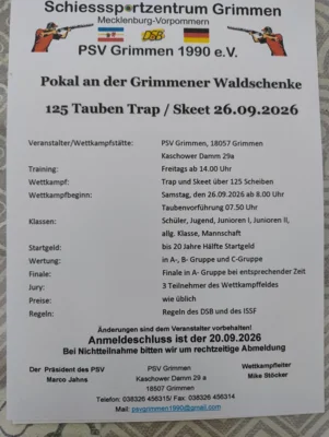 Pokal Waldschenke 2026
