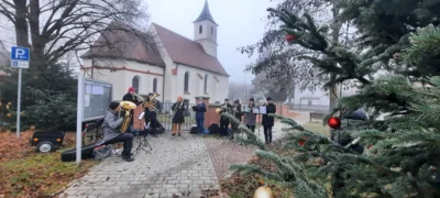 Christbaum-Anleuchten