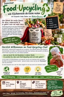 Food-Upcycling ... wie Küchenreste die Küche rocken