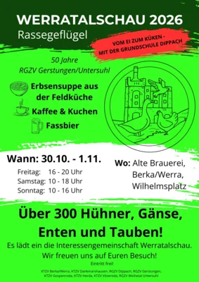 Flyer Rassegefluegel
