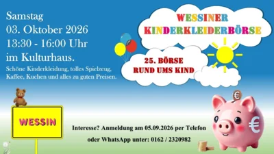 Veranstaltung: Kinderkleiderb&ouml;rse Sa 03.​10.​2026
