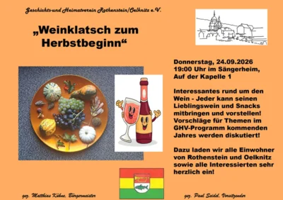 Einladung zum Weinklatsch 2026