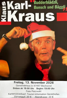 Kabarett mit Klaus Karl Kraus