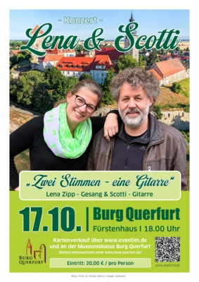 Konzert mit Lena und Scotti am 17. Oktober auf Burg Querfurt