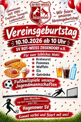 Vereinsgeburtstag (Bild vergr&ouml;&szlig;ern)