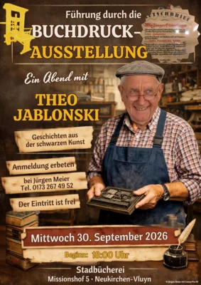 Plakat zur Veranstaltung