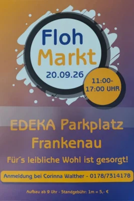 Flohmarkt in Frankenau (Bild vergr&ouml;&szlig;ern)