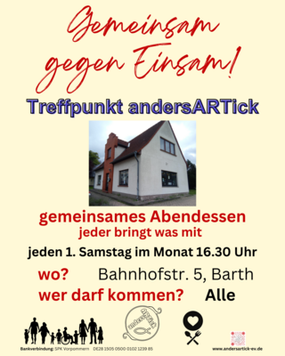 Einladung Gemeinsam gegen Einsam! (Bild vergr&ouml;&szlig;ern)