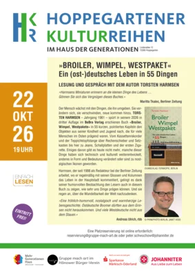 Flyer zur Veranstaltung mit weiteren Hinweisen zu Inhalt, Ort und Zeit der Veranstaltung.