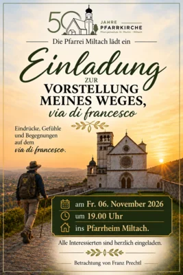 Vortrag Prechtl Franz - Franziskusweg (Bild vergr&ouml;&szlig;ern)