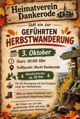 Geführte HERBSTWANDERUNG