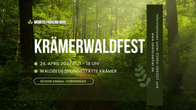 Vorankündigung Krämerwaldfest 2027 (Bild vergr&ouml;&szlig;ern)