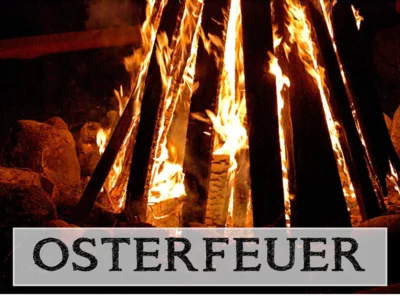 Veranstaltung: Osterfeuer in Vehlefanz Do 25.​03.​2027