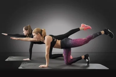 Damen workout
