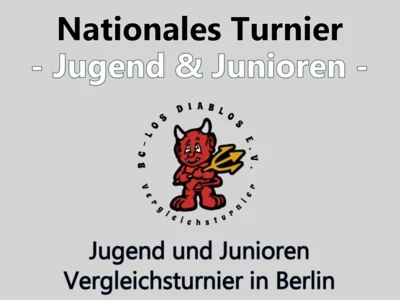 Veranstaltung: Jugend und Junioren Vergleichsturnier 2027 30. – 31.01.2027