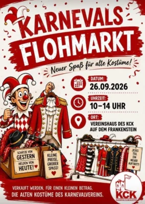 KARNEVALS-FLOHMARKT &ndash; Neuer Spa&szlig; f&uuml;r alte Kost&uuml;me!