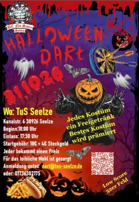 Halloween Dart beim TuS Seelze. (Bild vergr&ouml;&szlig;ern)