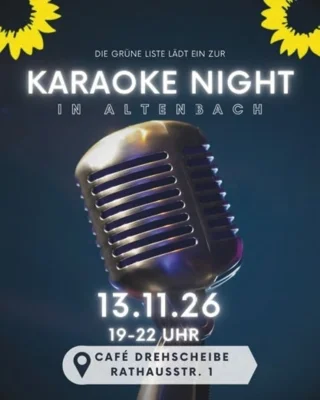 Veranstaltung: Karaoke Night Fr 13.​11.​2026