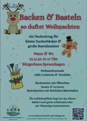 Backen & Basteln, so duftet Weihnachten (Bild vergr&ouml;&szlig;ern)