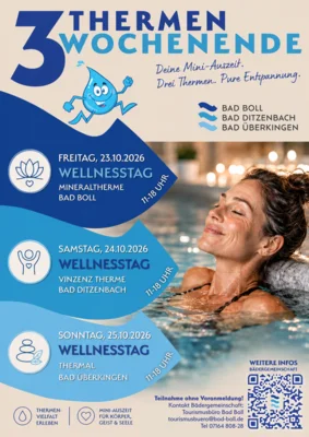 Veranstaltung: 3-Thermen-Wochenende der B&auml;dergemeinschaft Fr 23.​10.​2026