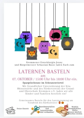 Plakat des Veranstalters
