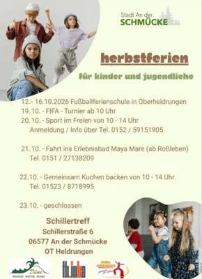 Herbstferien im Schillertreff