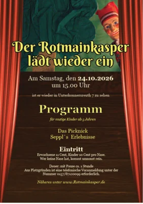 Veranstaltung: Der Rotmainkasper Sa 24.​10.​2026