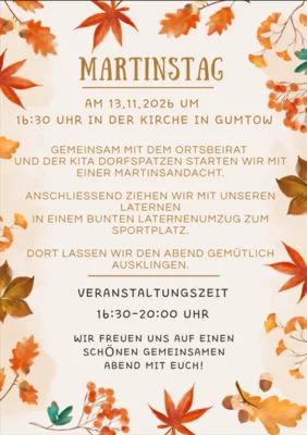 Martinstag Gumtow