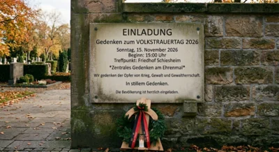 Einladung zum Volkstrauertag