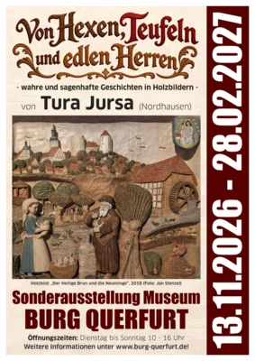 Von Hexen, Teufeln und edlen Herren - Sonderausstellung im Museum der Burg Querfurt vom 13. November bis 28. Februar