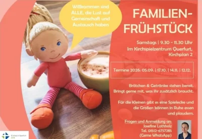 Familienfrühstück im Kirchspielzentrum Querfurt