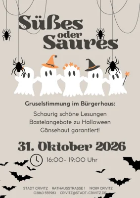 Halloween im B&uuml;rgerhaus