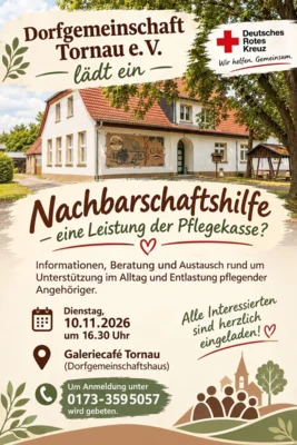 Flyer - Nachbarschaftshilfe - eine Leistung der Pflegekasse?