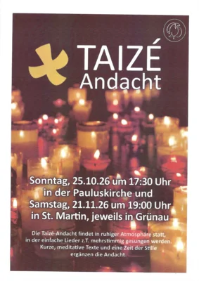 Taizé Andacht