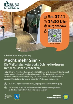 Macht mehr Sinn - Inklusive Ausstellungsführung (Bild vergr&ouml;&szlig;ern)