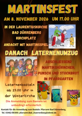 Martinsfest und Laternenumzug
