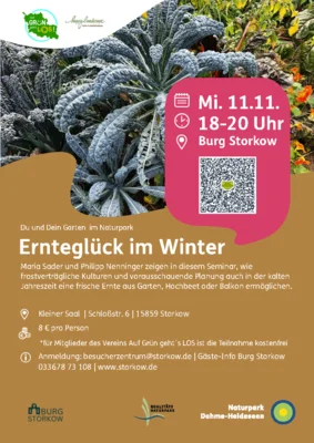Ernteglück im Winter (Bild vergr&ouml;&szlig;ern)