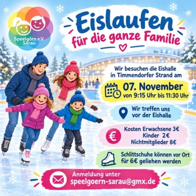 Veranstaltung: Eislaufen für die ganze Familie Sa 07.​11.​2026