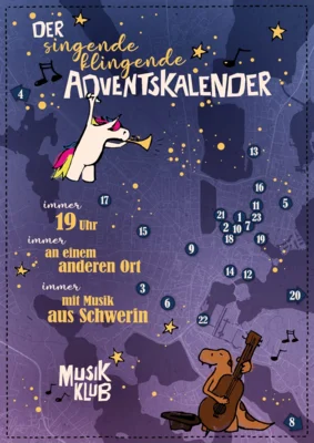 Veranstaltung: Adventskalender Schweriner MusiKKlub Mi 09.​12.​2026