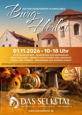 Bild Burgherbst auf der Konradsburg (Bild vergr&ouml;&szlig;ern)