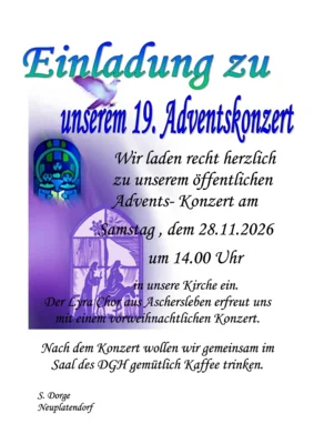 Bild zu Adventskonzert (Bild vergr&ouml;&szlig;ern)
